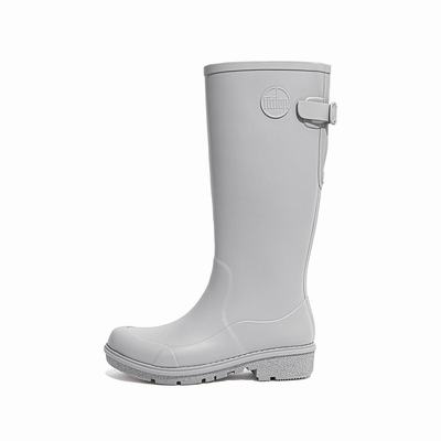 Fitflop Wonderwelly Tall - Gummistiefel Damen - HellGrau (ZKJ915462)